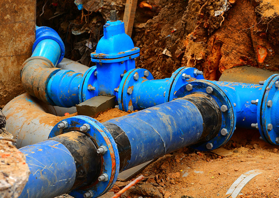 Sewer Line Replacement in Floyd