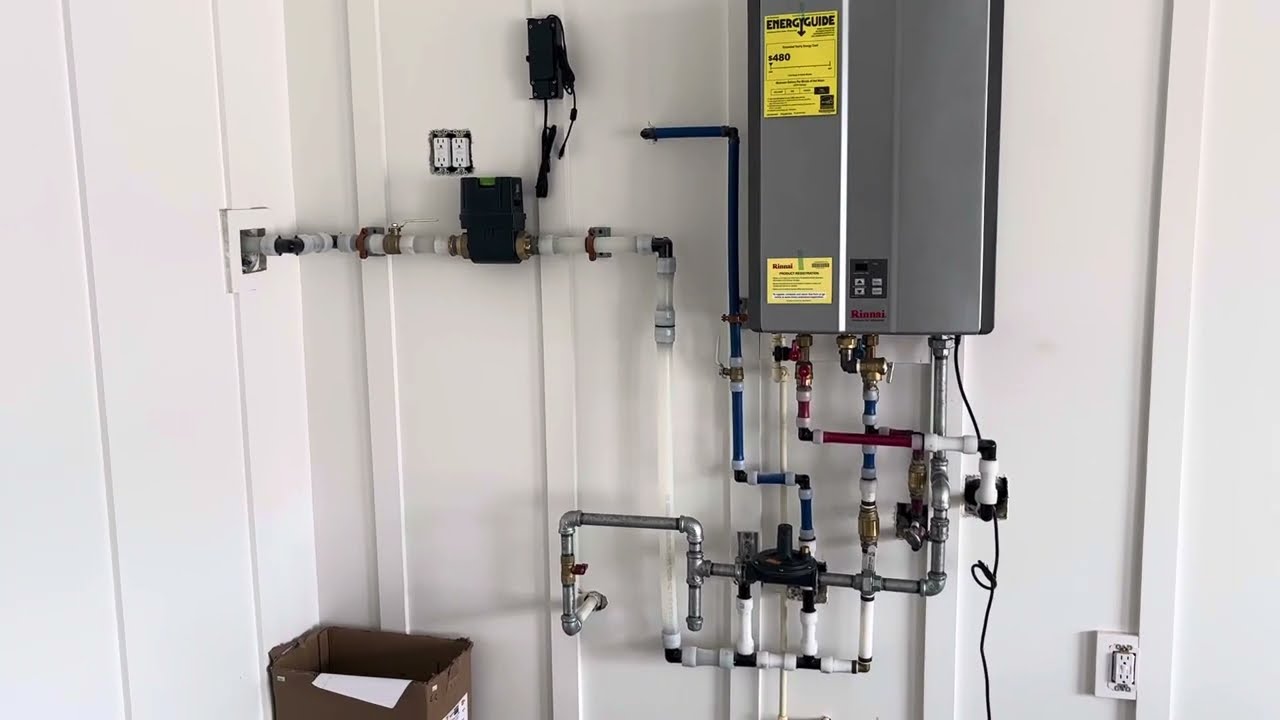 Tankless Water Heater Installation in Floyd