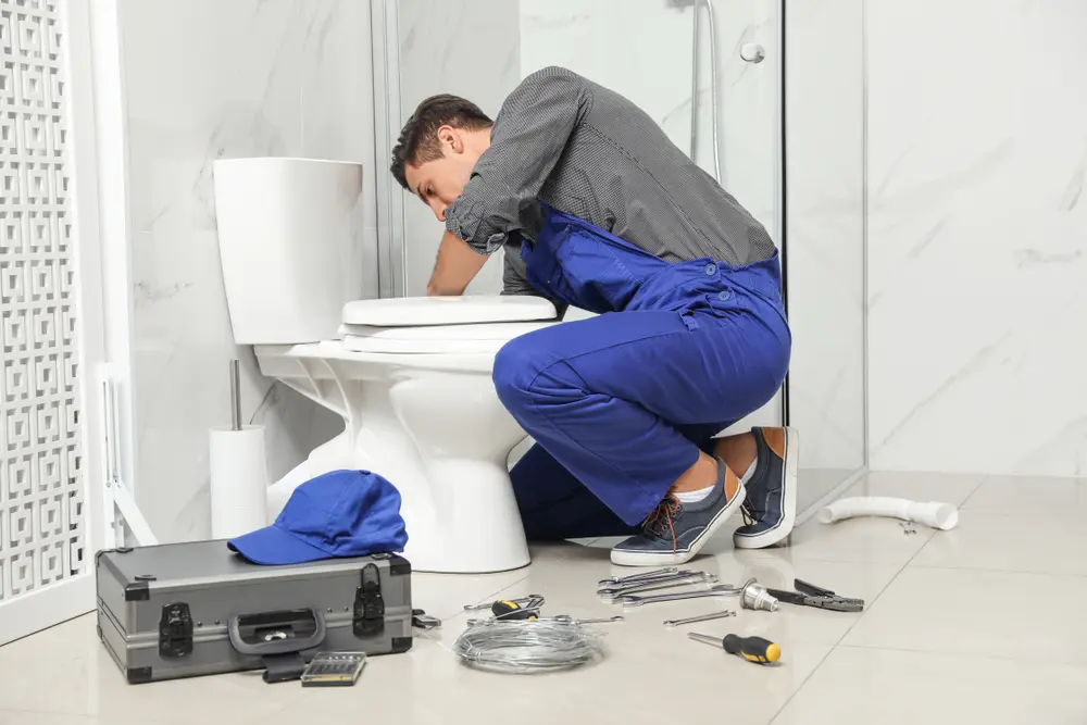 Toilet Installation in Floyd