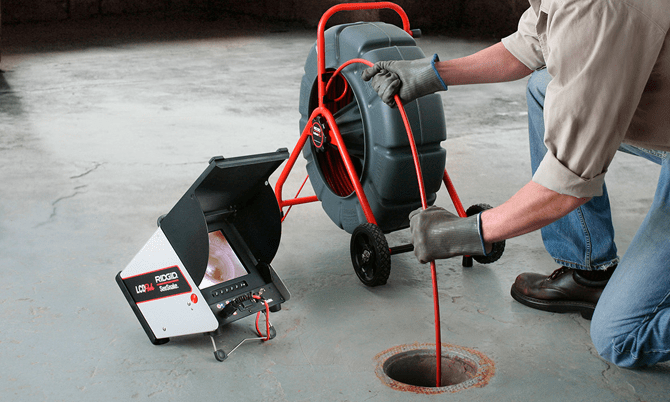Video Pipe Inspection in Floyd